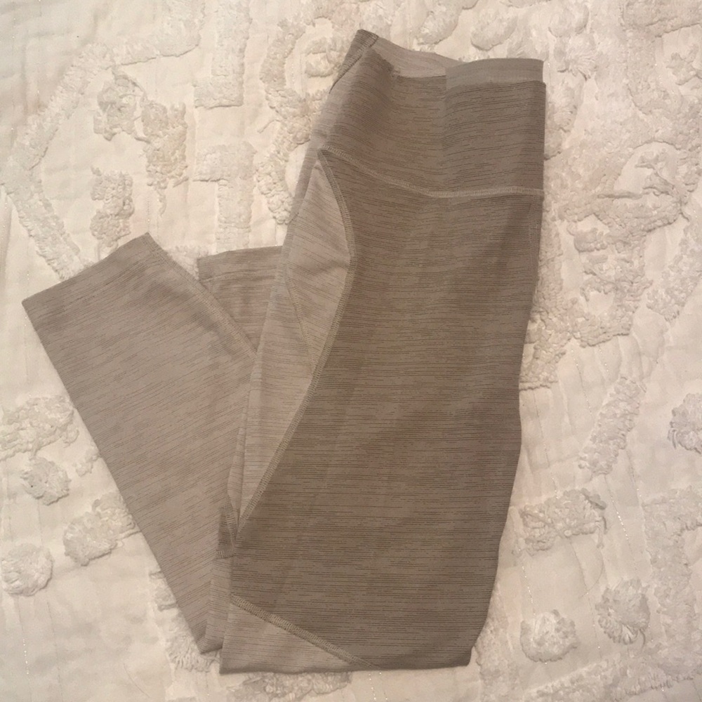 OV crop tech sweat leggings 2 tone